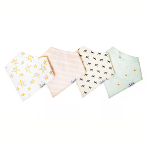 Copper Pearl Bandana Bibs / Paris