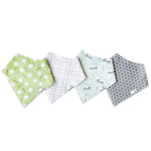 Copper Pearl Bandana Bib 4-Pack / Bogey