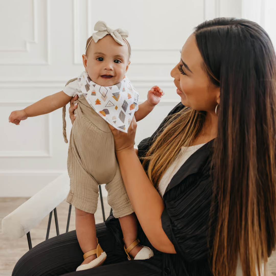 Copper Pearl Bandana Bibs / Swift
