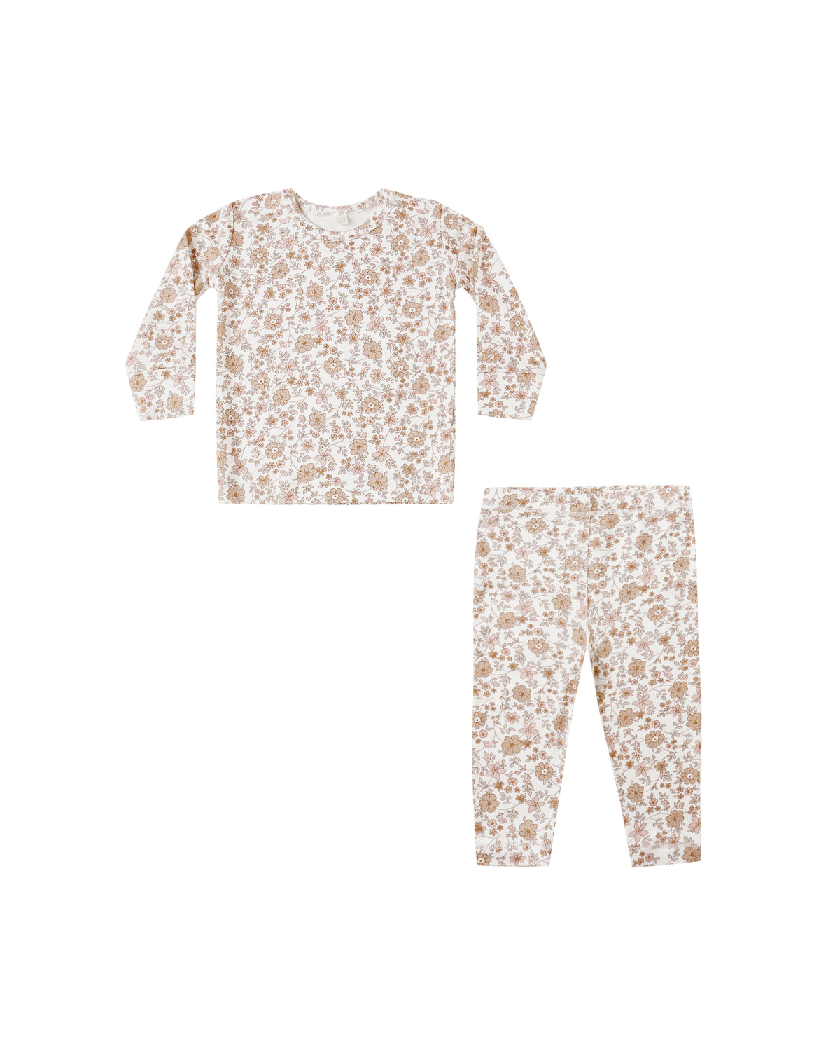 Quincy Mae Bamboo Pajama Set / Bloom