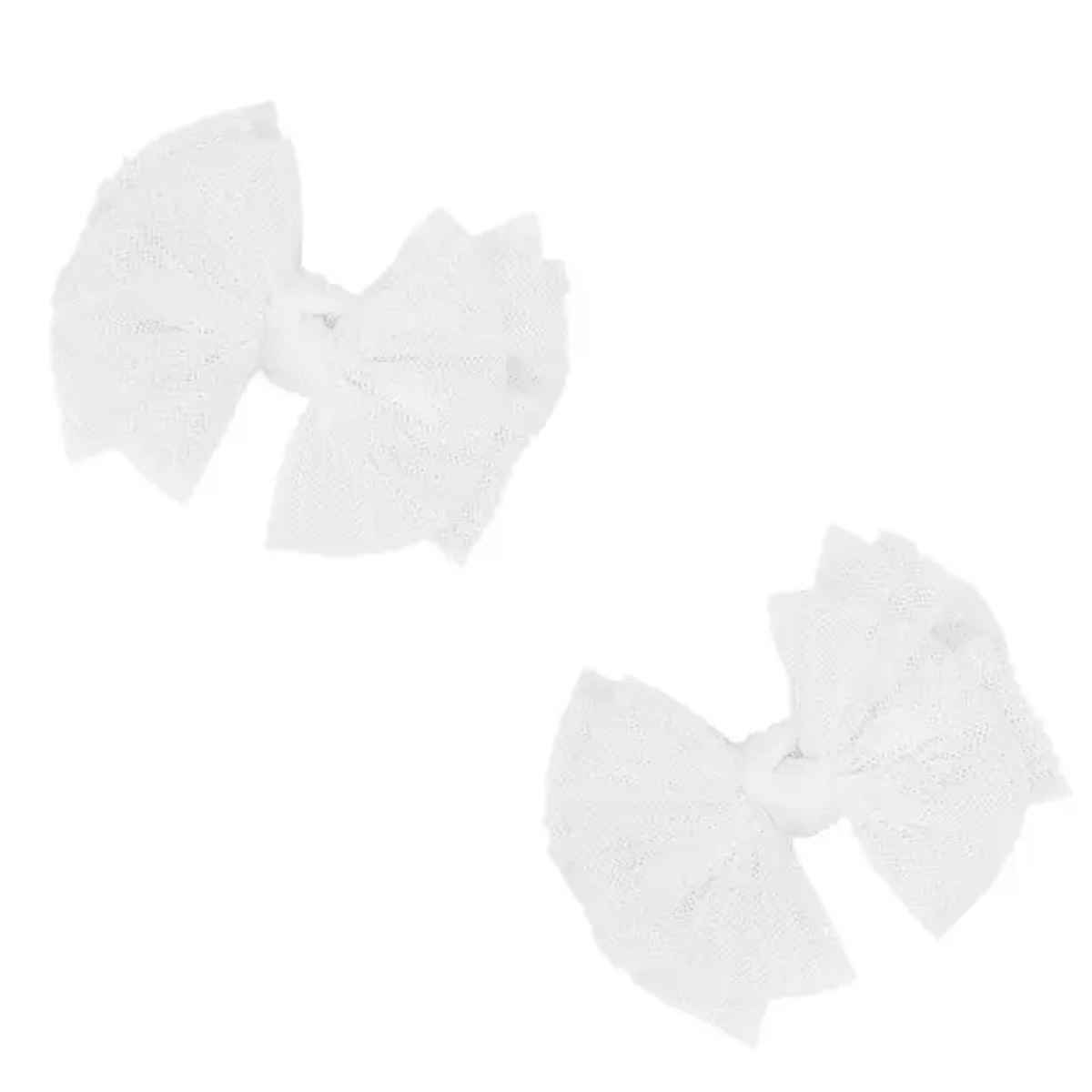 Baby FAB Tulle Clips Set / Princess White