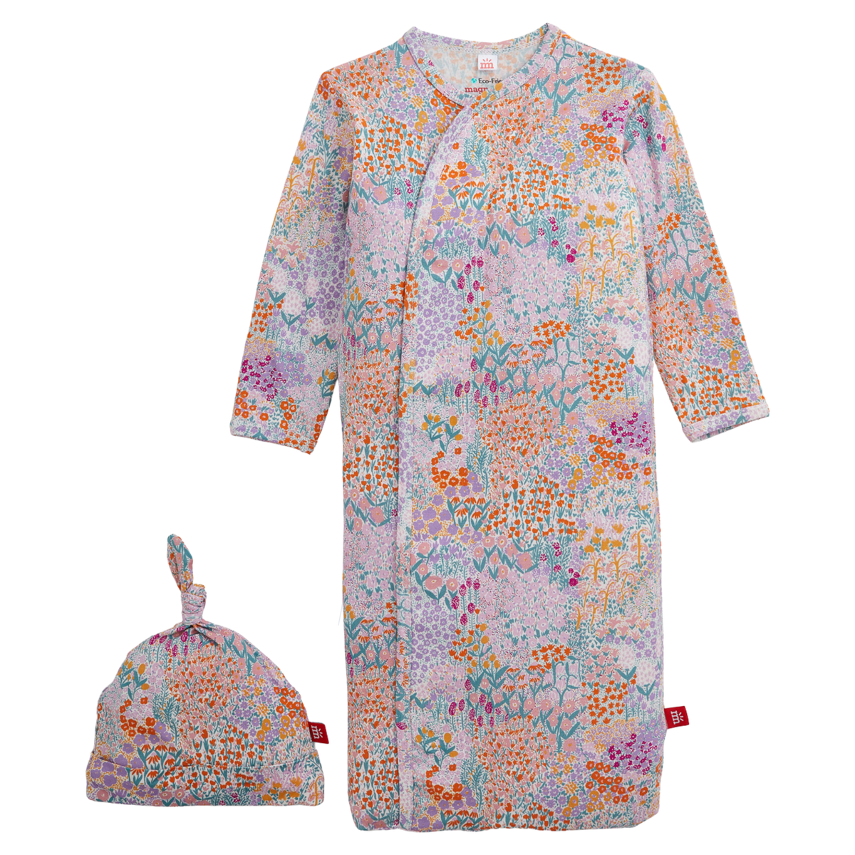 Magnetic Me Modal Magnetic Cozy Sleeper Gown & Hat / Arabella