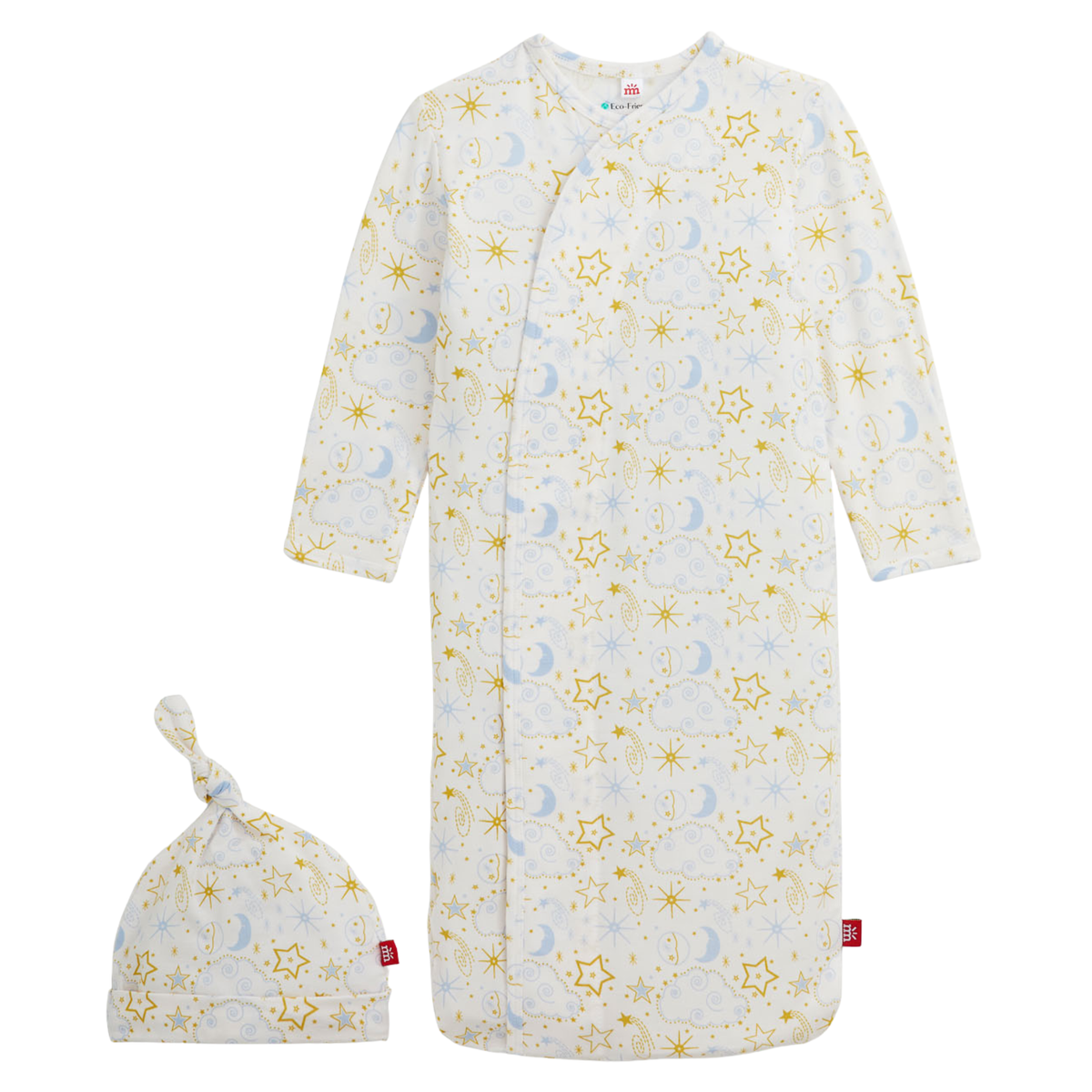 Magnetic Me Modal Magnetic Gown & Hat Set / Blue Star Signs