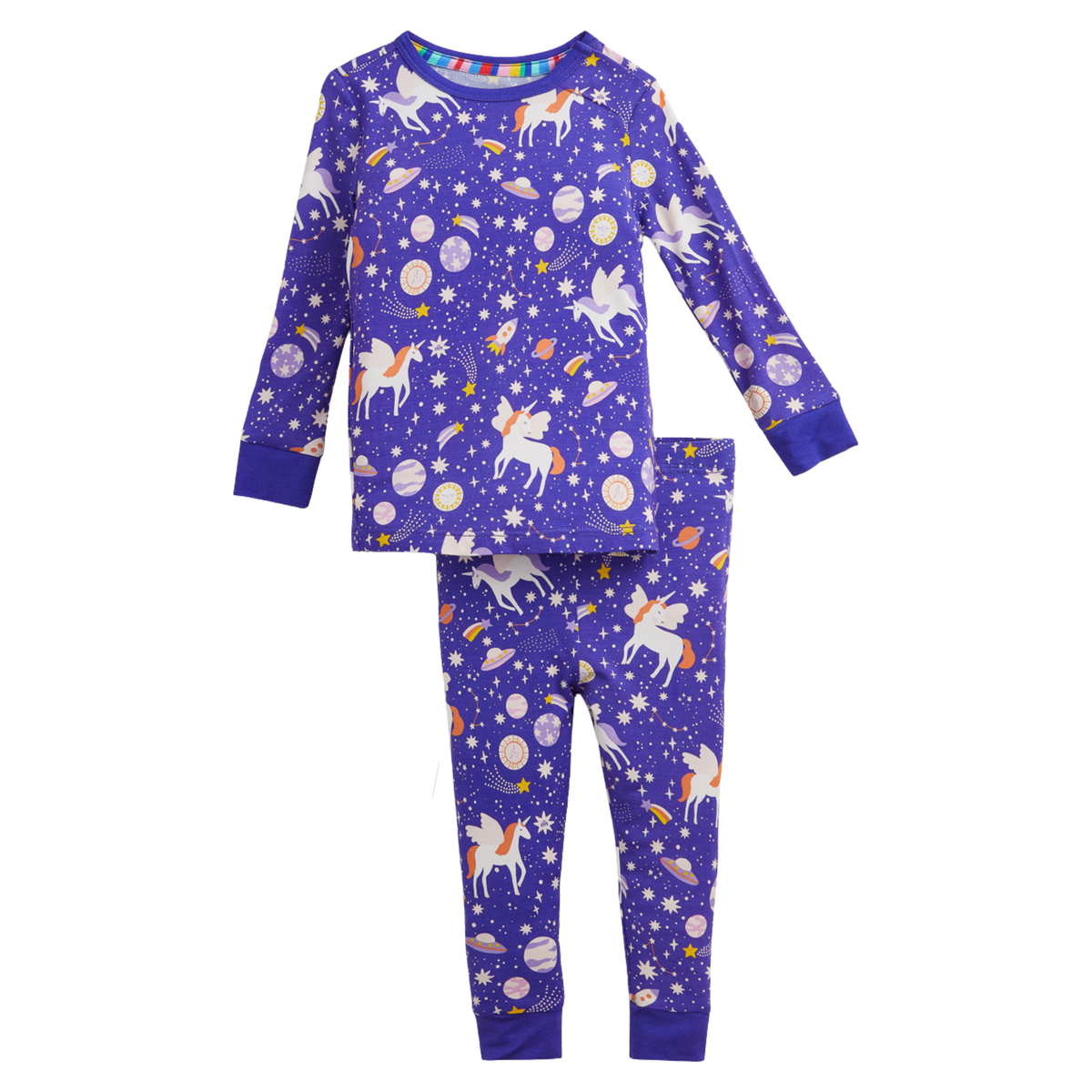 Magnetic Me Modal Magnetic Toddler Pajama Set / Galaxy Glittercorn