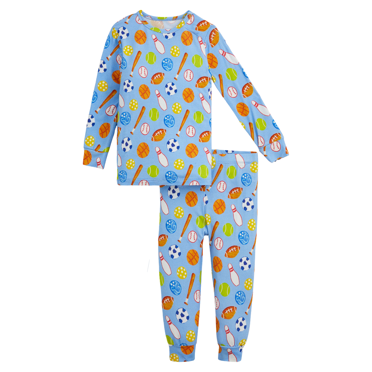 Magnetic Me Modal Magnetic Toddler Pajama Set / All Over Sports