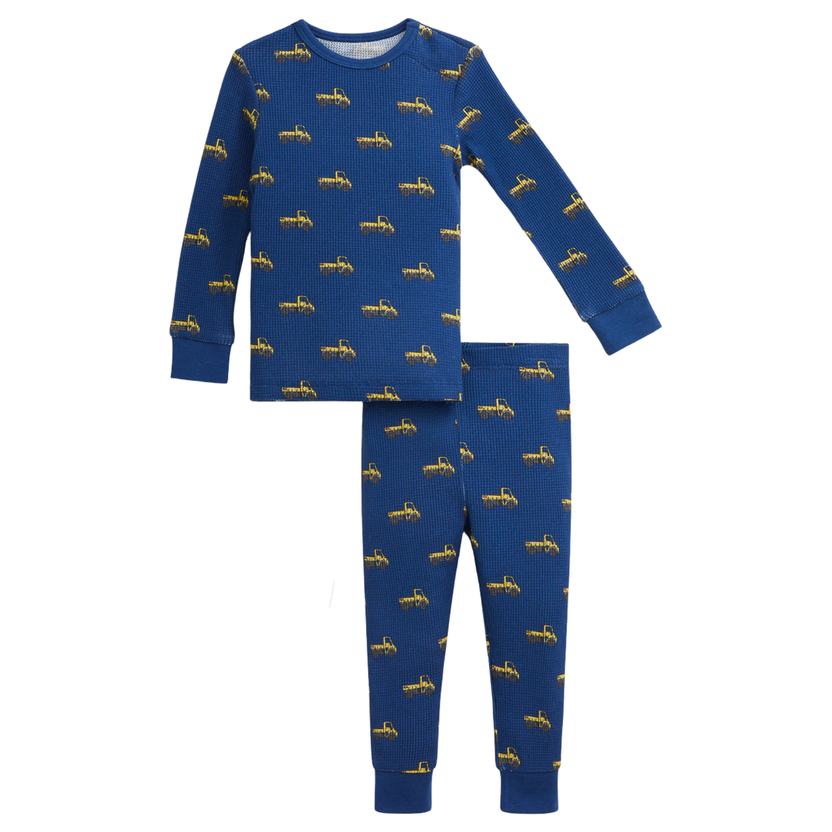 Magnetic Me Waffle Magnetic Toddler Pajama Set / Wheel Fast