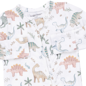 Sweet Baby Dinos 2 Way Zipper Footie