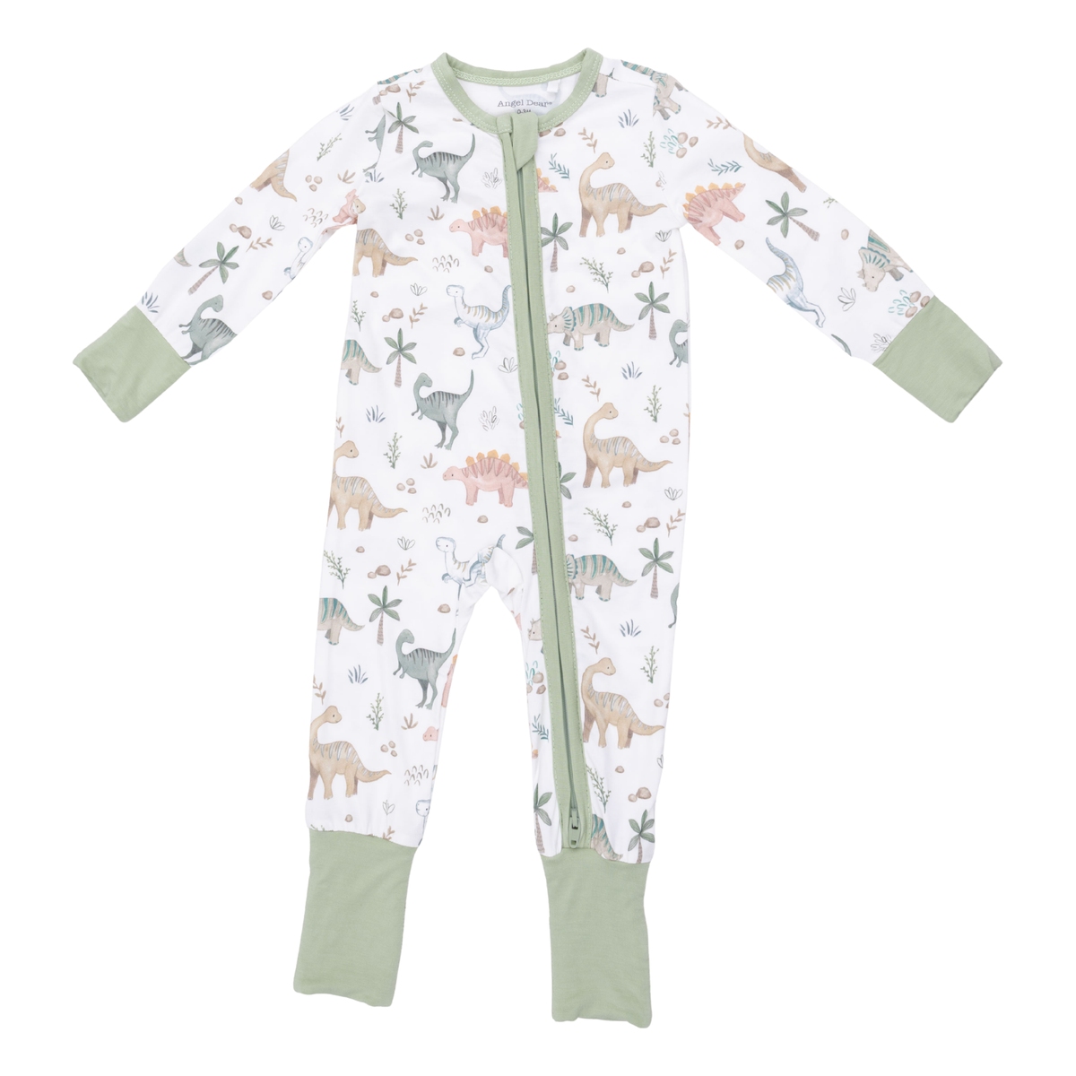 Sweet Baby Dinos 2 Way Zipper Convertible Romper