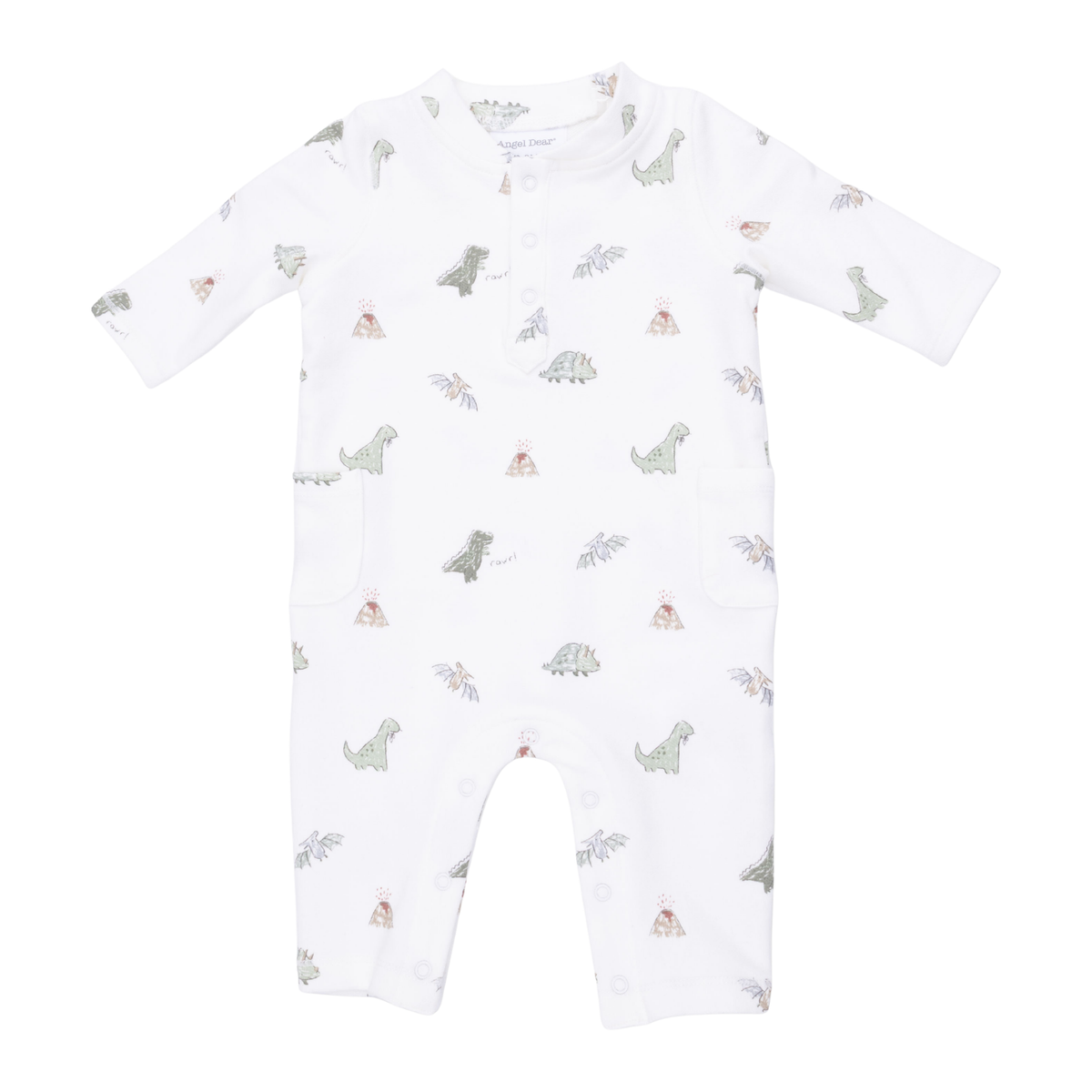 Dinos French Terry Romper