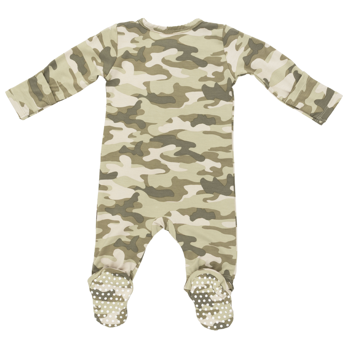 Camo 2 Way Zipper Footie