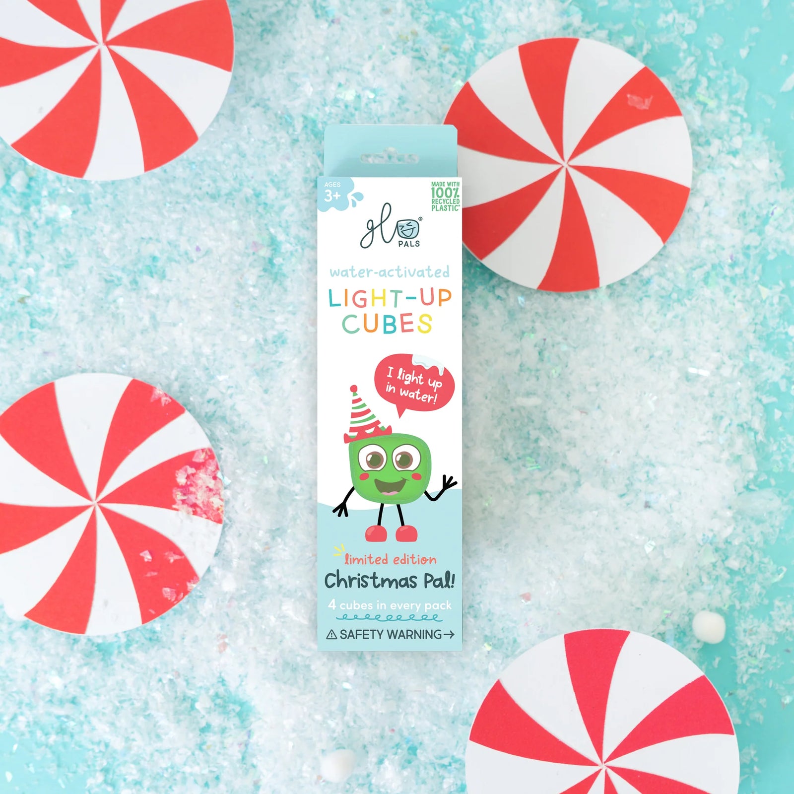 Glo Pals Light-Up Cubes - Christmas