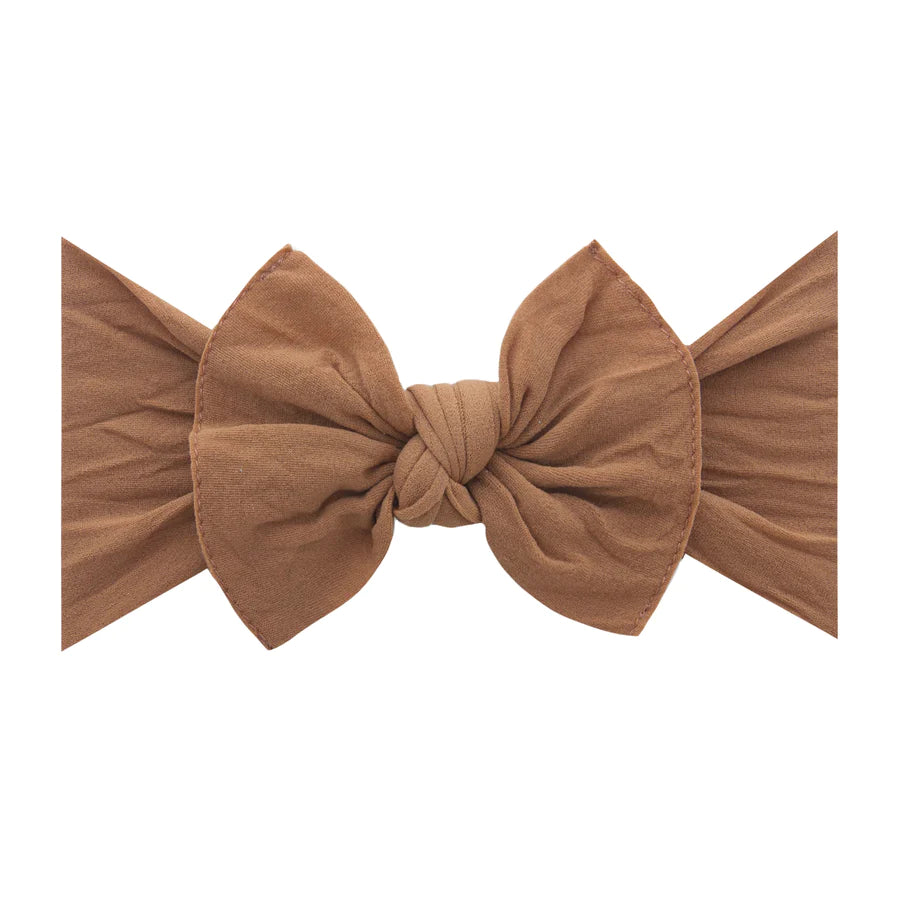 Baby Bling Classic Knot Headband / Camel