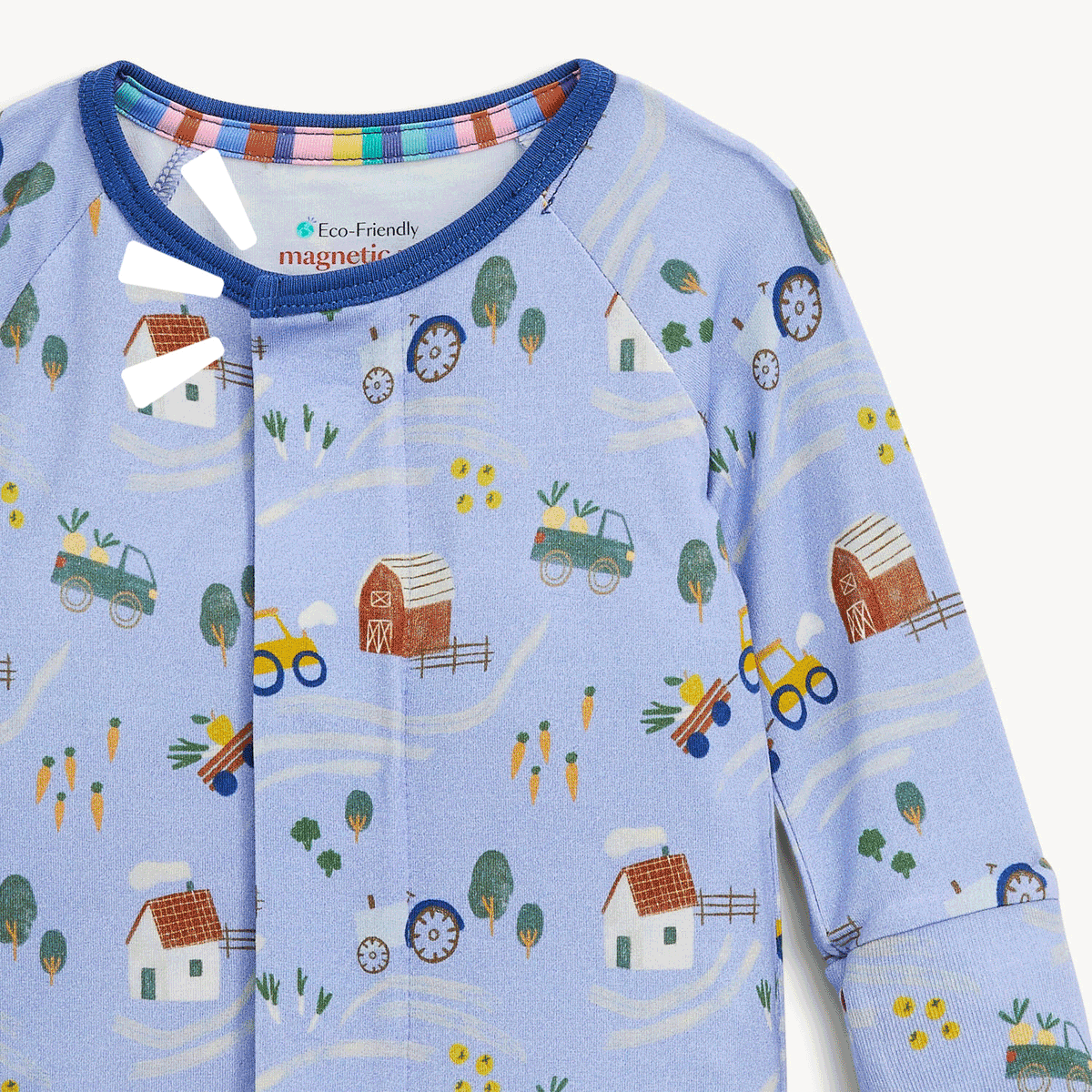 Magnetic Me Modal Convertible Coverall / Farm to Cradle