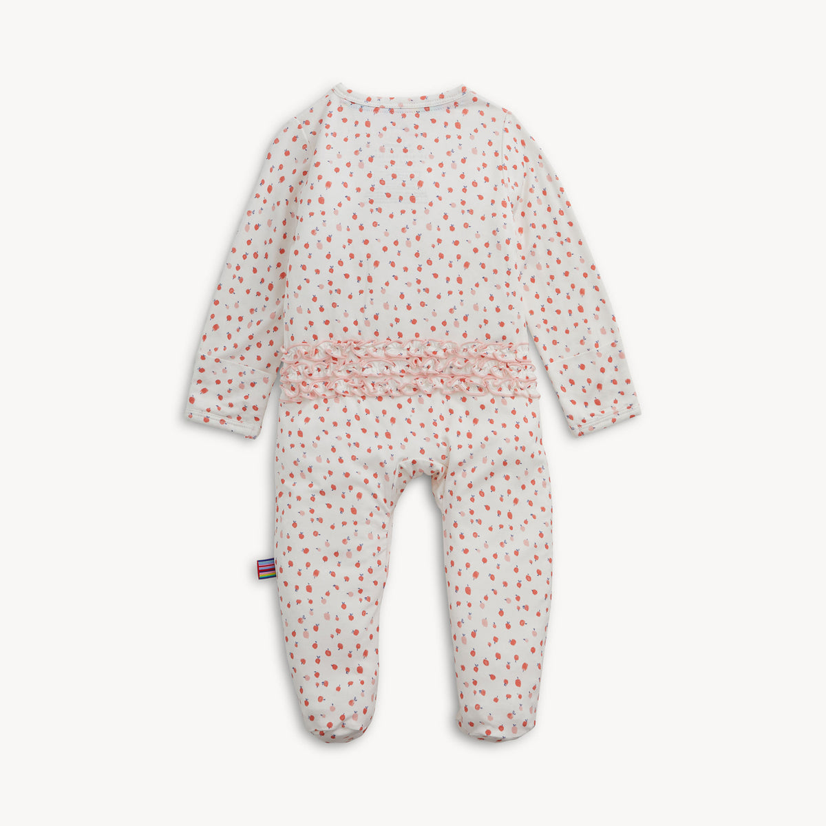 Magnetic Me Modal Ruffle Magnetic Footie / Apple Blossom