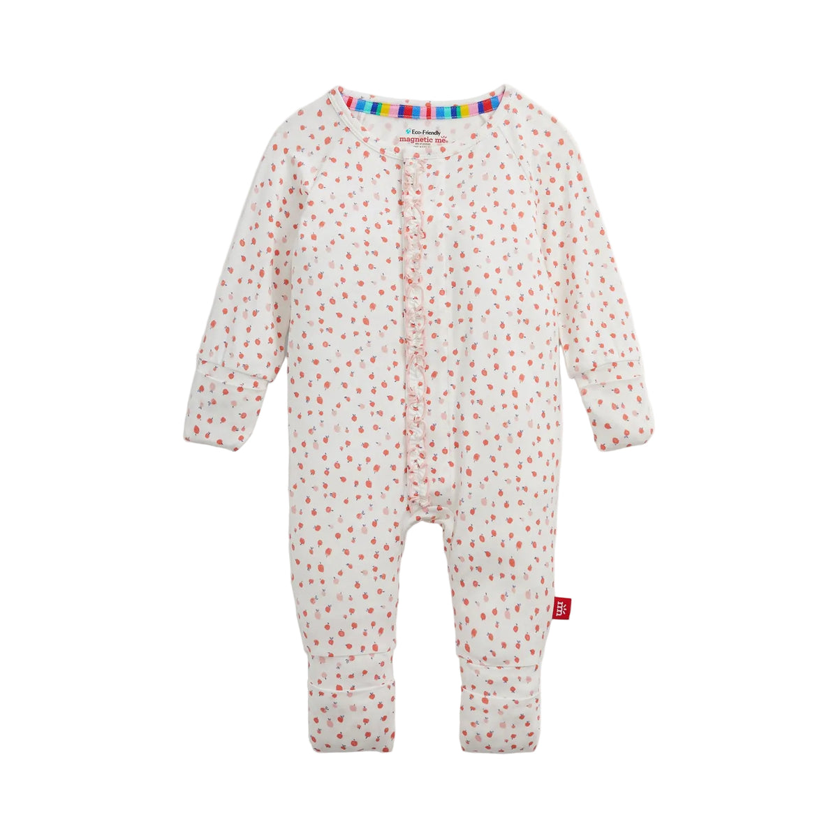 Magnetic Me Modal Ruffle Convertible Coverall / Apple Blossom