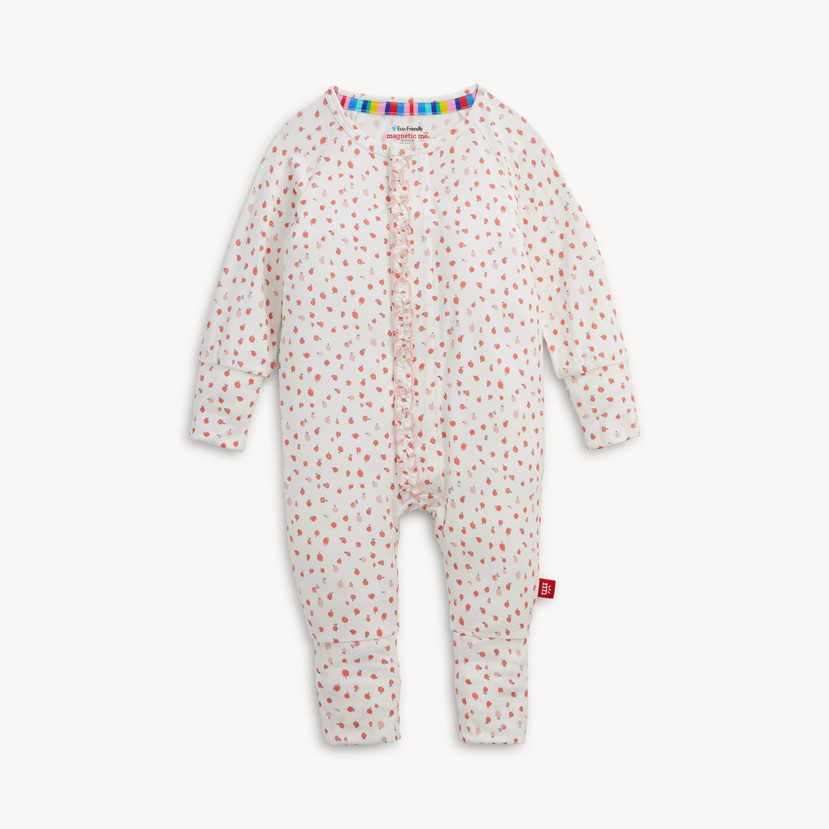 Magnetic Me Modal Ruffle Convertible Coverall / Apple Blossom