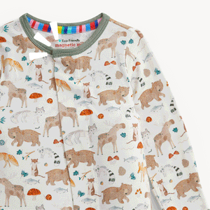 Magnetic Me Modal Convertible Coverall / Wonderful Wildlife