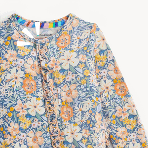 Magnetic Me Modal Ruffle Convertible Coverall / Flora