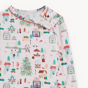 Magnetic Me Modal Magnetic Toddler Pajama Set / Winter Village