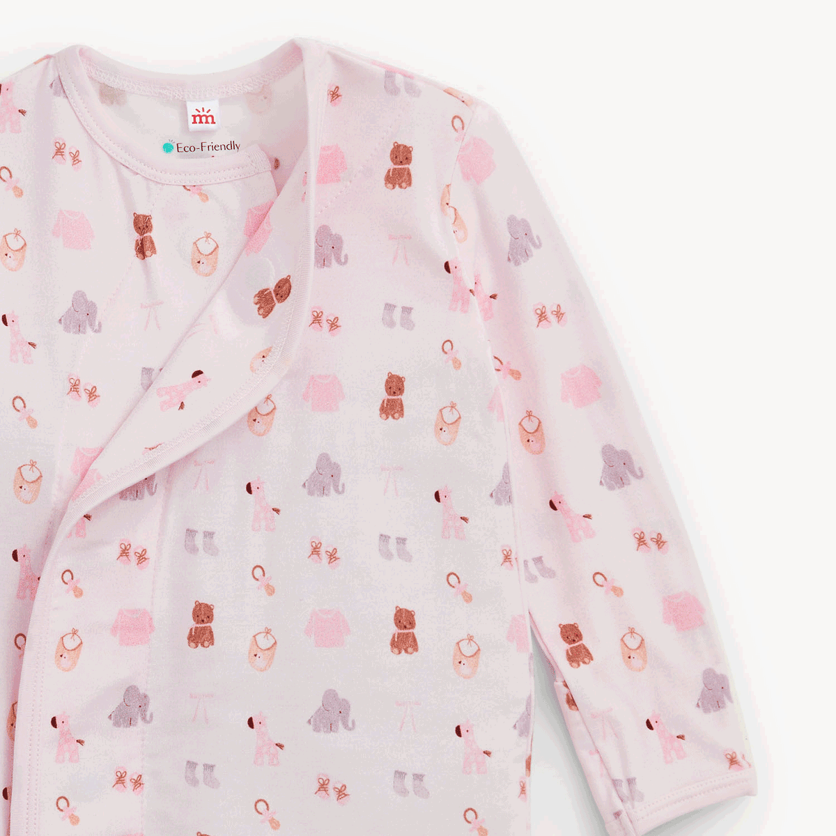 Magnetic Me Modal Magnetic Gown & Hat Set / Pink Nursery Nostalgia