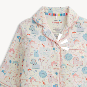 Magnetic Me Magnetic Classic with a Twist Toddler Pajama Set / Poodle Pawlor