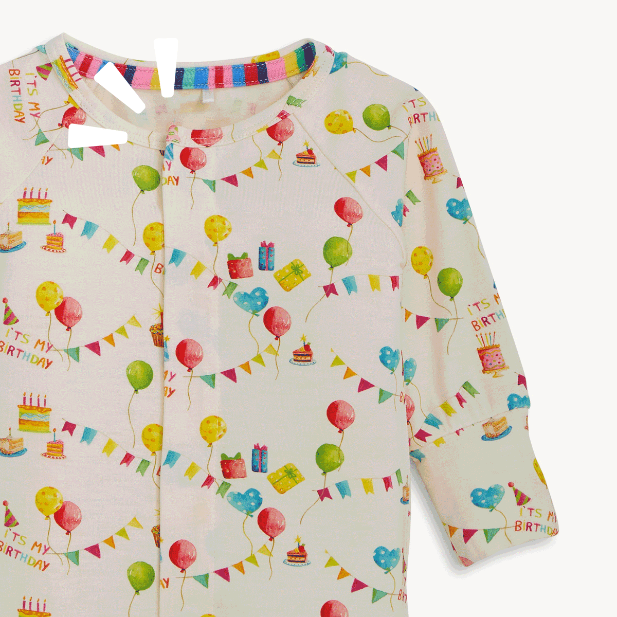 Magnetic Me Modal Magnetic Convertible Coverall / Birthday Babe