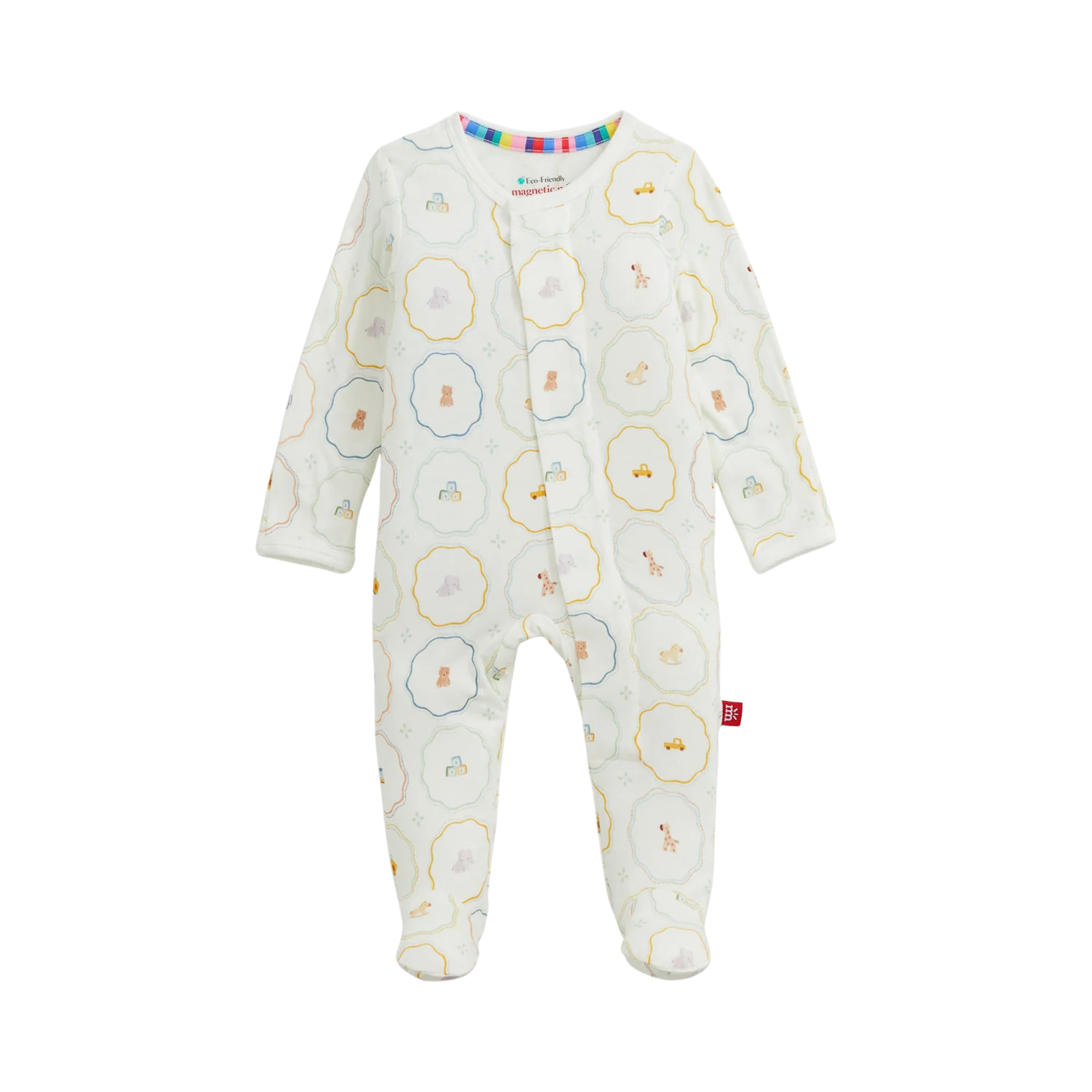 Magnetic Me Modal Magnetic Footie / Cream Nursery Magic