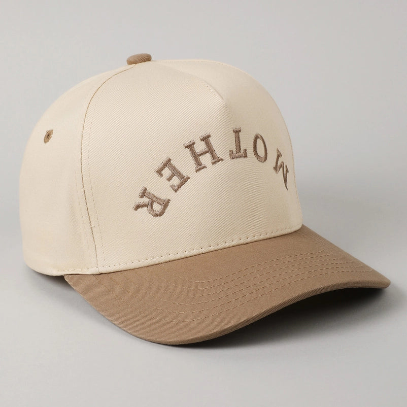 Mother Upside Down Trucker Hat / Beige
