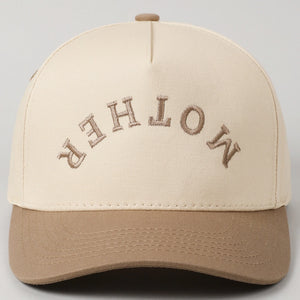 Mother Upside Down Trucker Hat / Beige