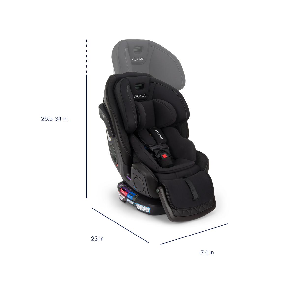 Nuna EXEC Next All-In-One Convertible Car Seat