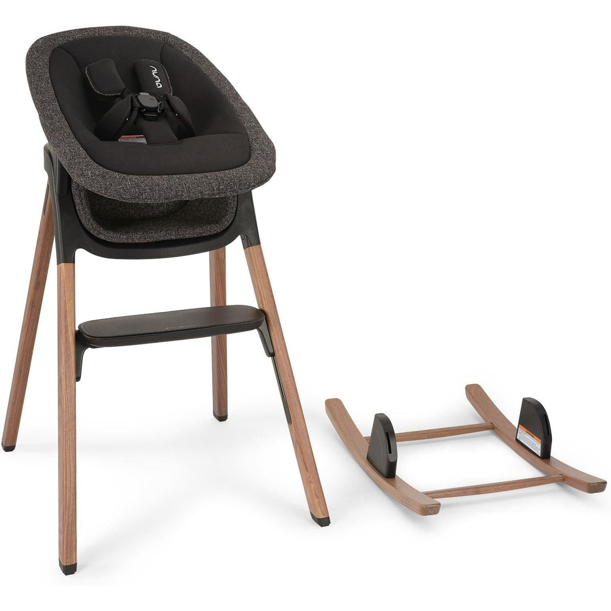 Nuna BRYN High Chair + Newborn Rocker Seat