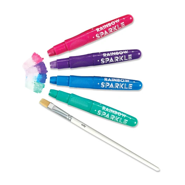 Ooly Rainbow Sparkle Metallic Watercolor Gel Crayons