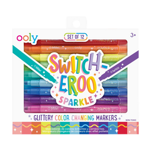 Ooly Switch-eroo! Sparkle Glittery Color-Changing Mark