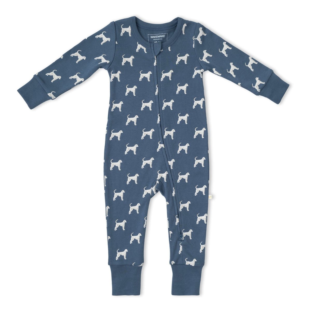 Organic 2-Way Zip Romper / Dog