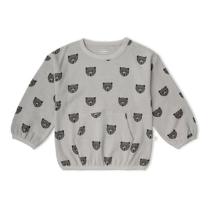 Organic Tee & Pant Slouch Set / Woodland Bear