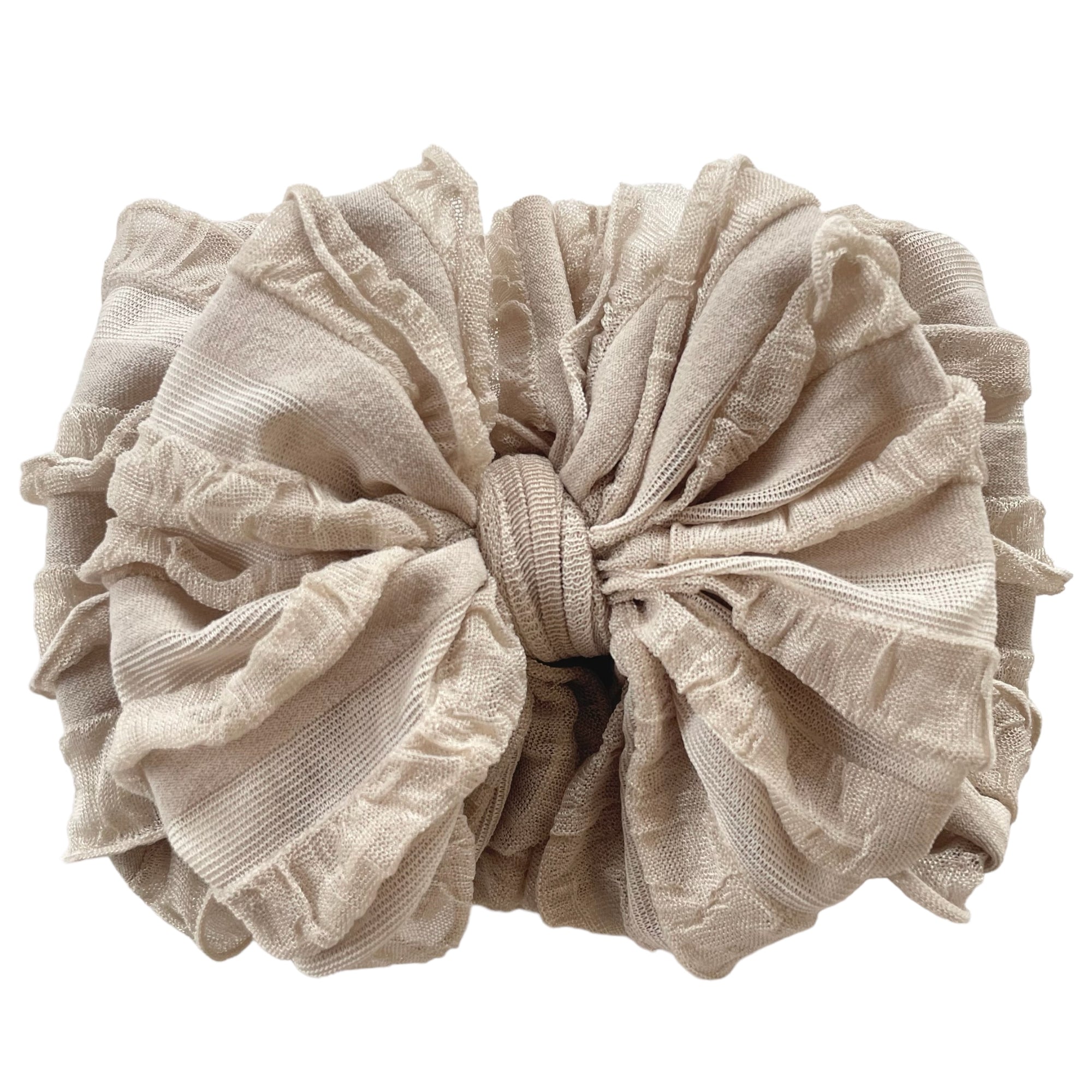 Ruffle Headband - Champagne