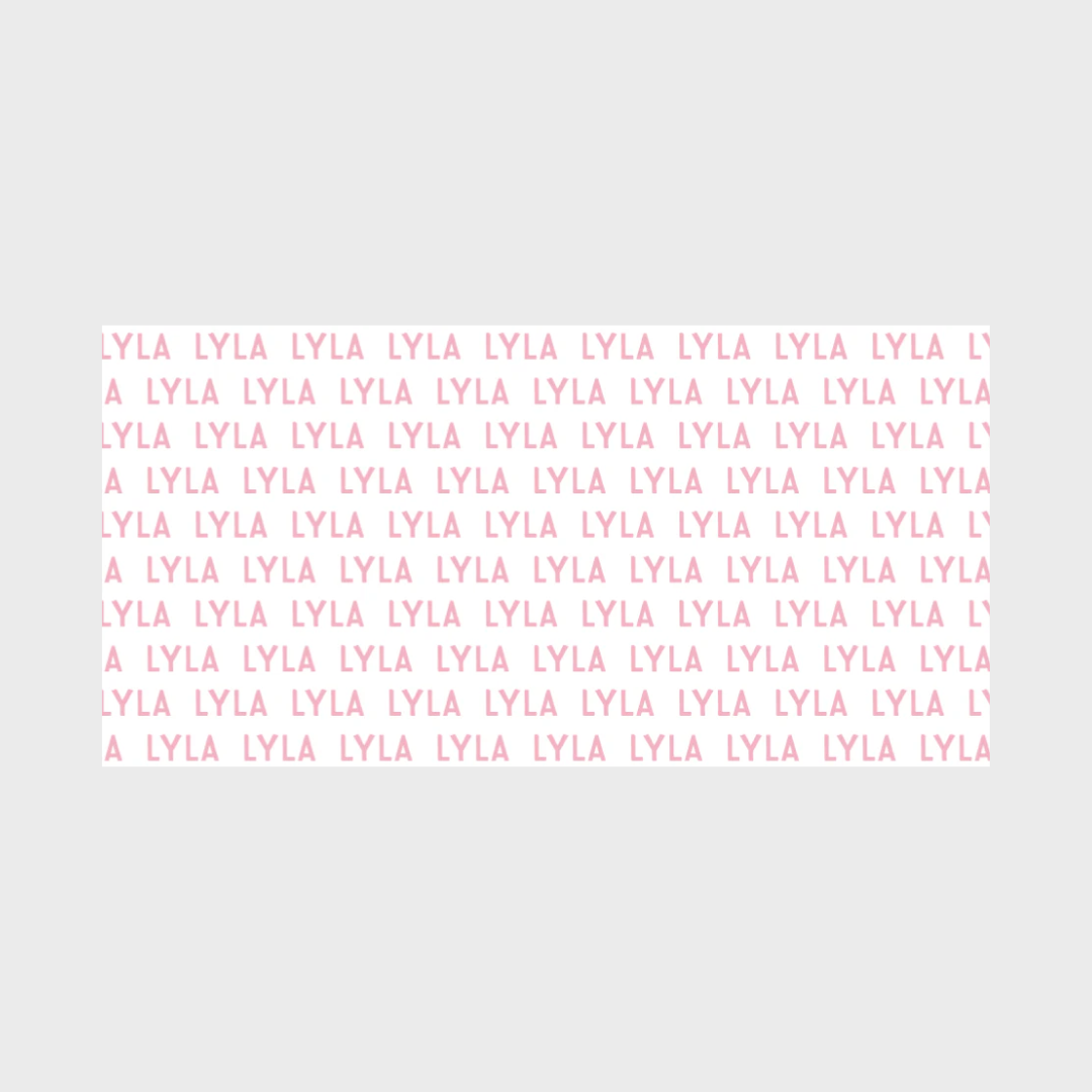 Personalized Towel | Repeating Name