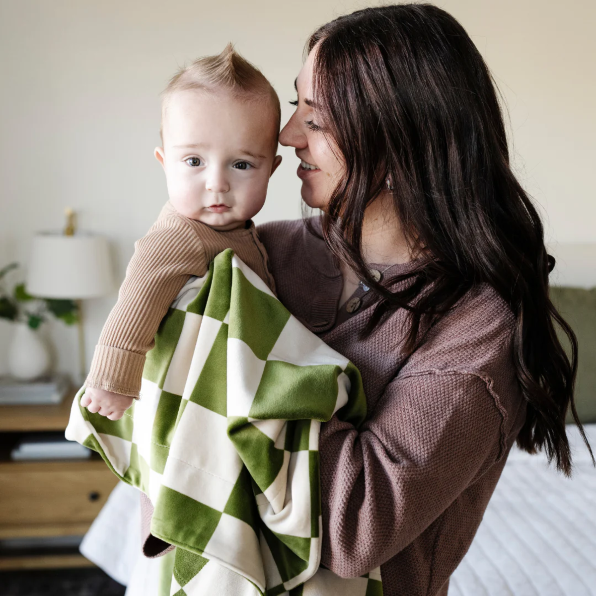 Saranoni Minky Stretch Receiving Blanket (30"x40")