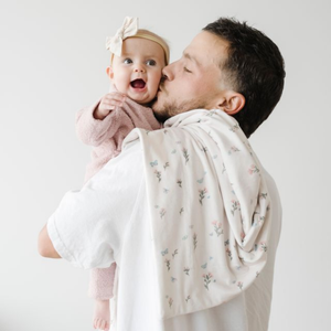 Saranoni Minky Stretch Receiving Blanket (30"x40")