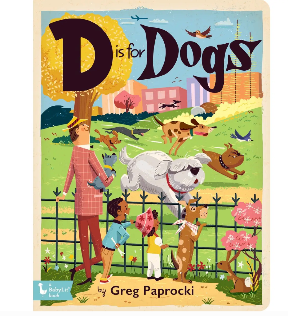 D is for Dogs Board Book