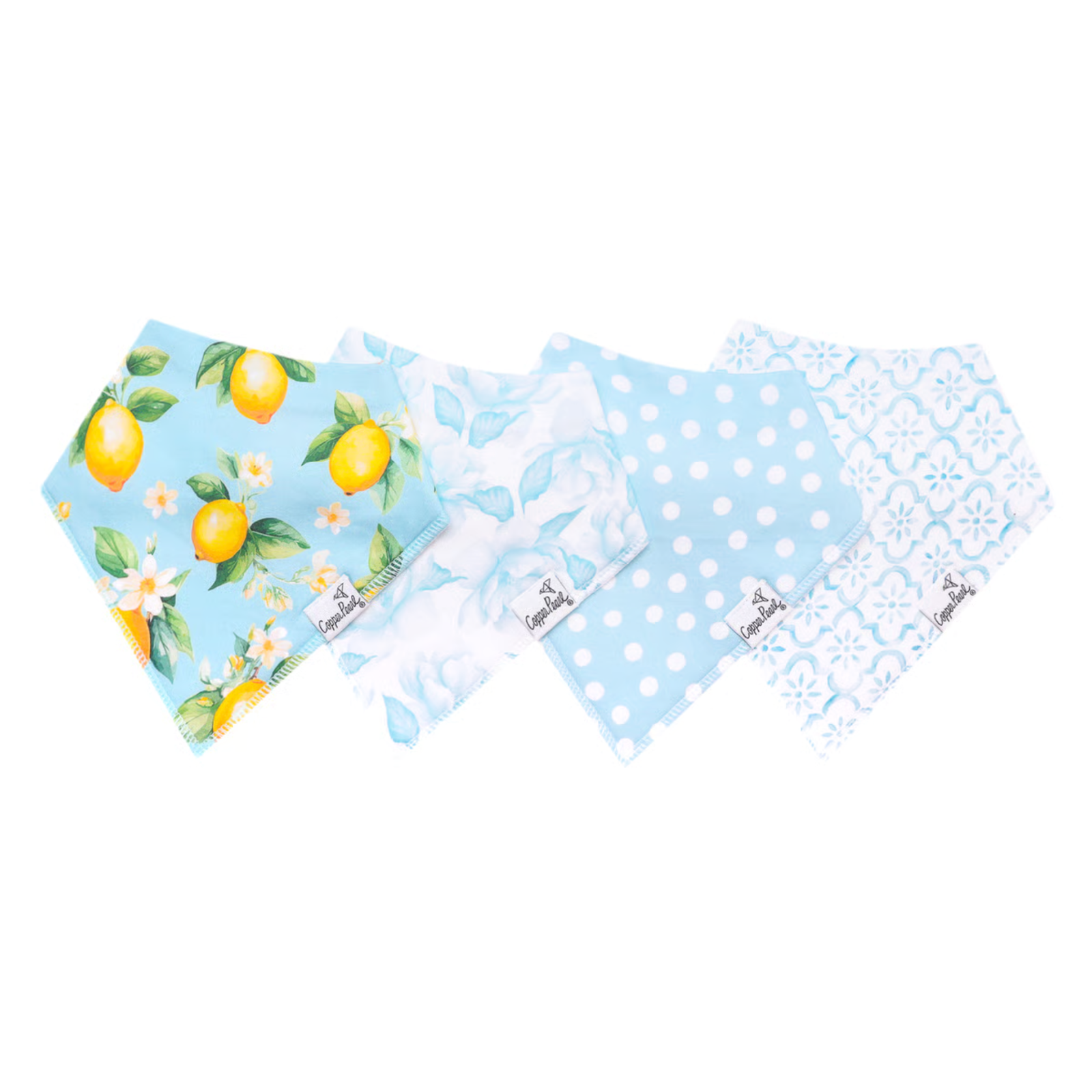 Copper Pearl Bandana Bibs / Melody