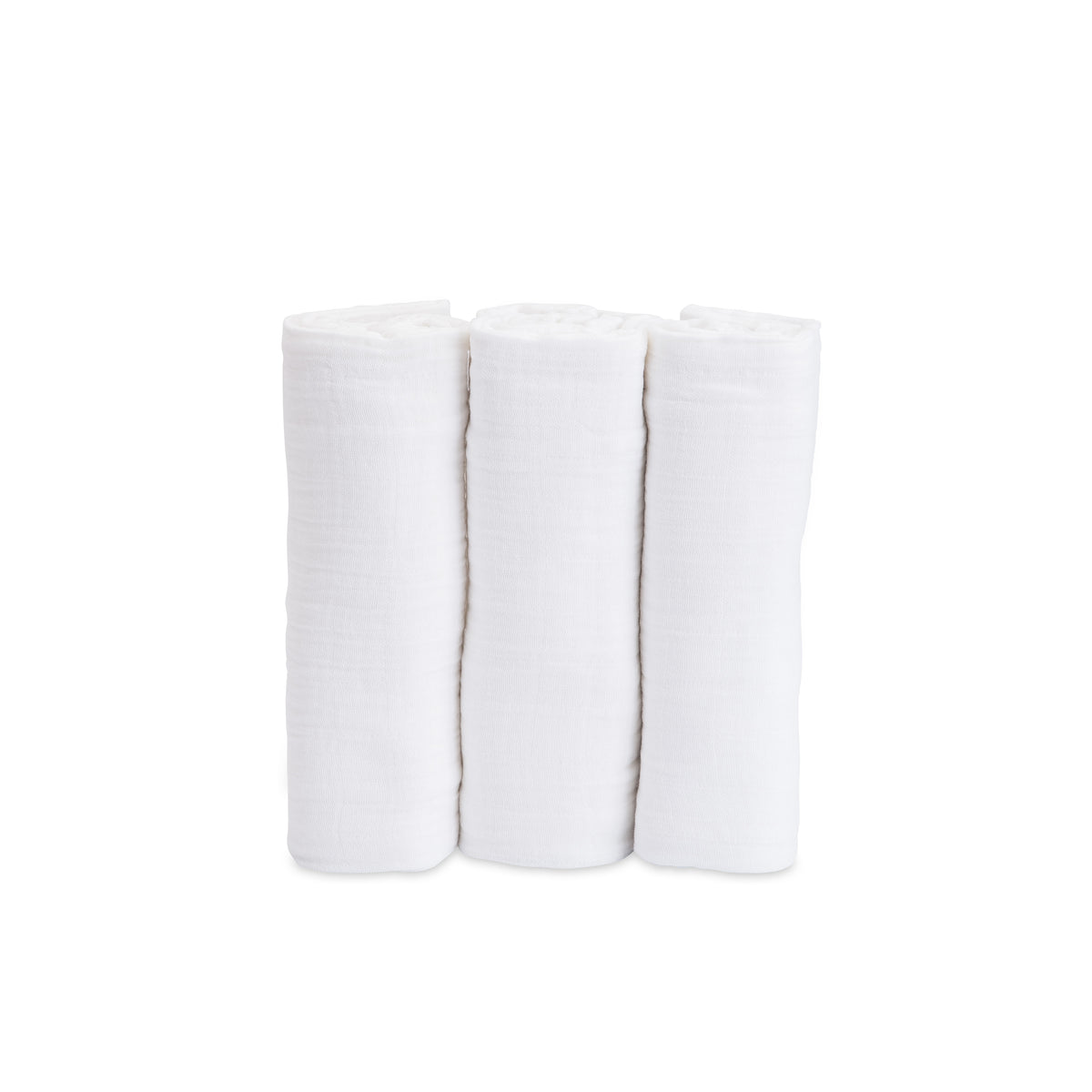Little Unicorn Cotton Muslin Swaddle Set / White
