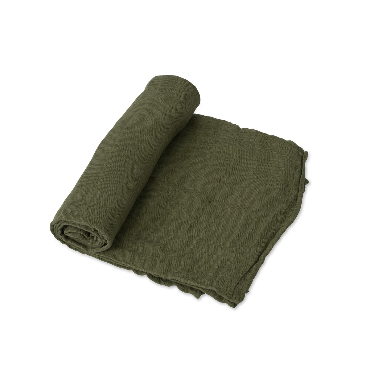 Little Unicorn Cotton Muslin Swaddle / Fern