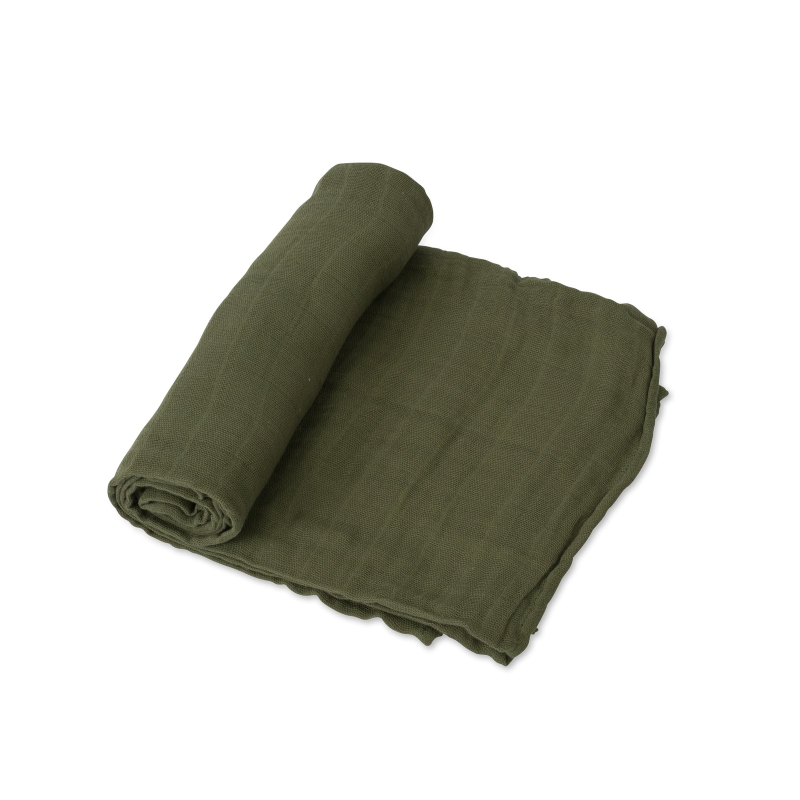 Little Unicorn Cotton Muslin Swaddle / Fern