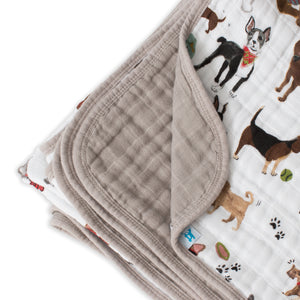 Little Unicorn Cotton Muslin Original Quilt (47"x47") / Woof