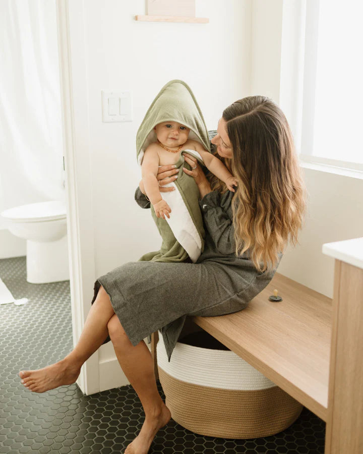 Little Unicorn Infant Hooded Towel / Fern