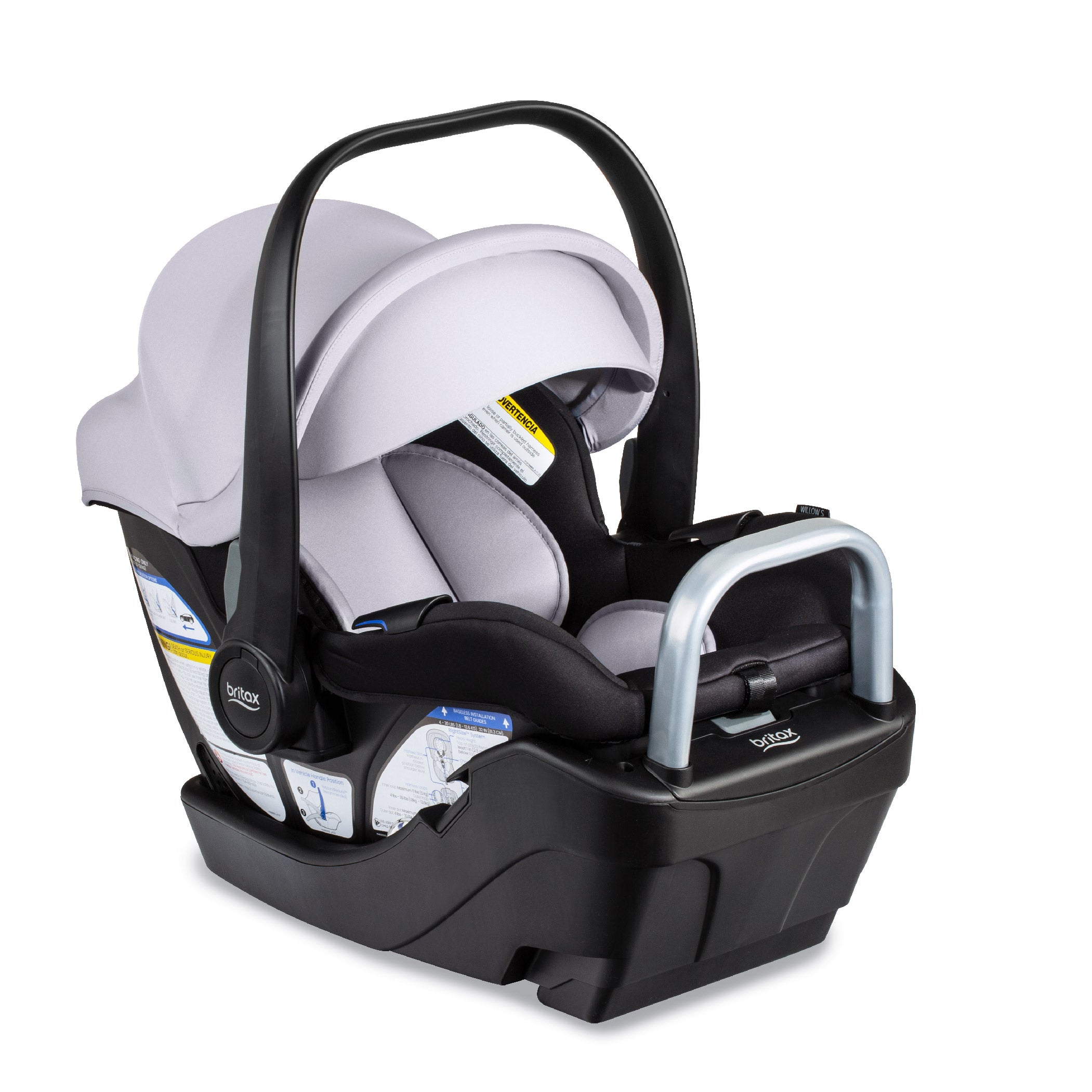 uppababy britax car seat Britax Willow S Infant Car Seat with Alpine Base (Glacier Onyx)