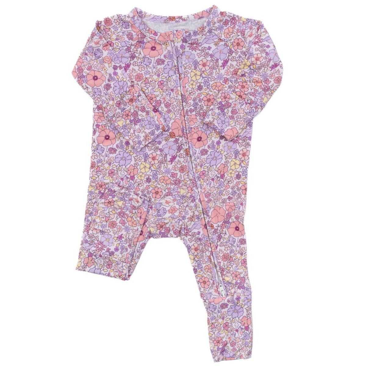 Convertible Zip Sleep Romper / Ditsy Floral