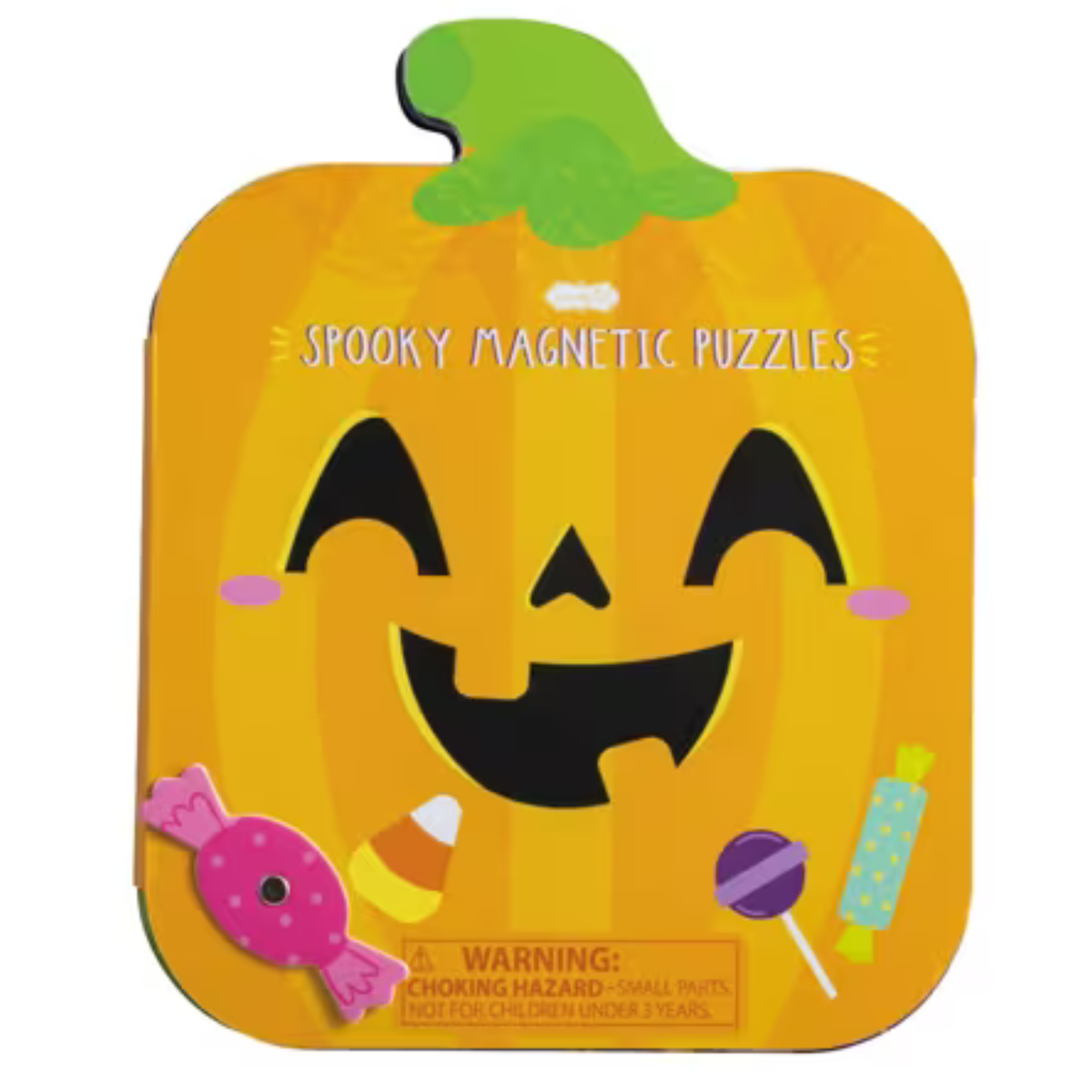 Halloween Pumpkin Magentic Puzzle Book