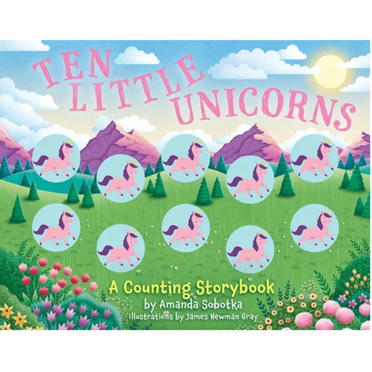 Ten Little Unicorns Book